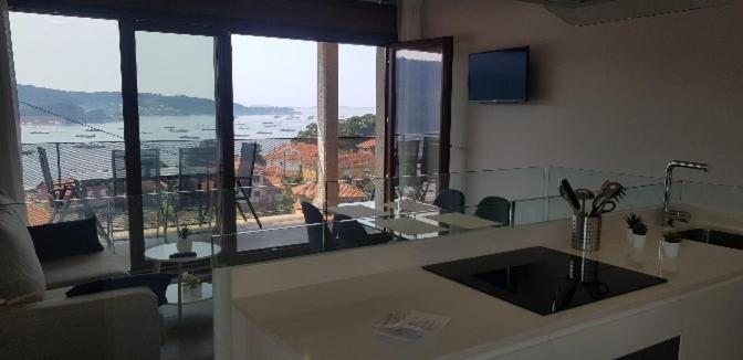 Apartamentos Mirador Ria de Aldán Exterior foto
