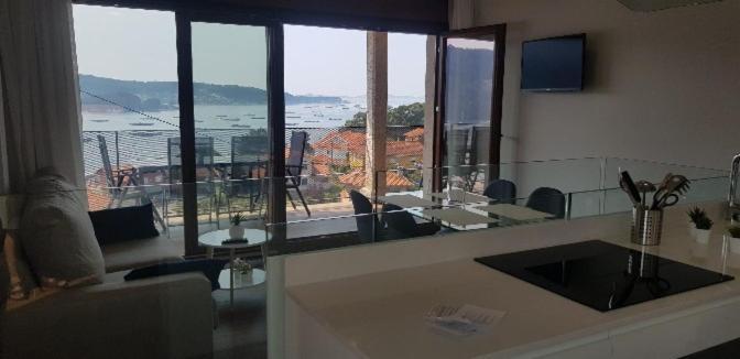Apartamentos Mirador Ria de Aldán Exterior foto